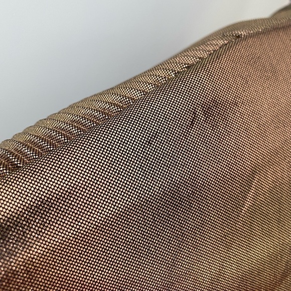 Richard Kristall vintage metallic gold top with shoulder pads. Size Medium - Picture 5 of 10